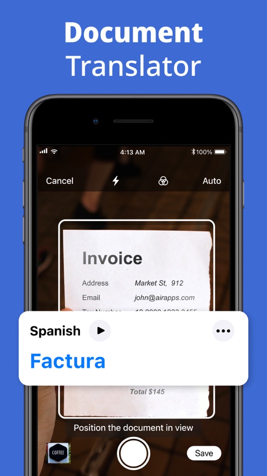 #3. Photo Translator: Camera & OCR (iOS) Bởi: Air Apps Systems
