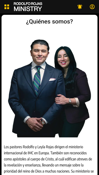 Rodolfo Rojas Ministry Screenshot