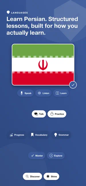 Learn Persian - LingoCore screenshot 1
