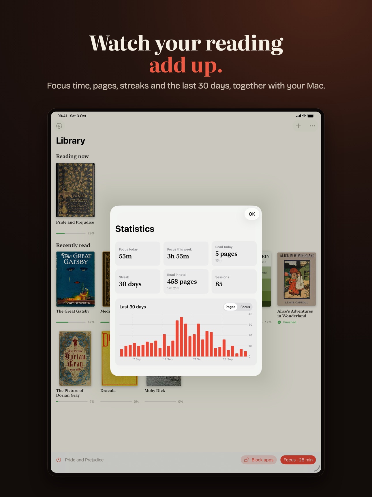 Screenshot 11 of Bookidoro: Pomodoro for Books