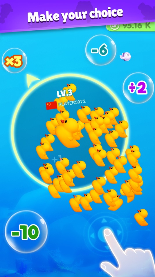 #5. Fish Go.io 2 (iOS) By: Mars Game (HongKong) Network Technology Co., Limited