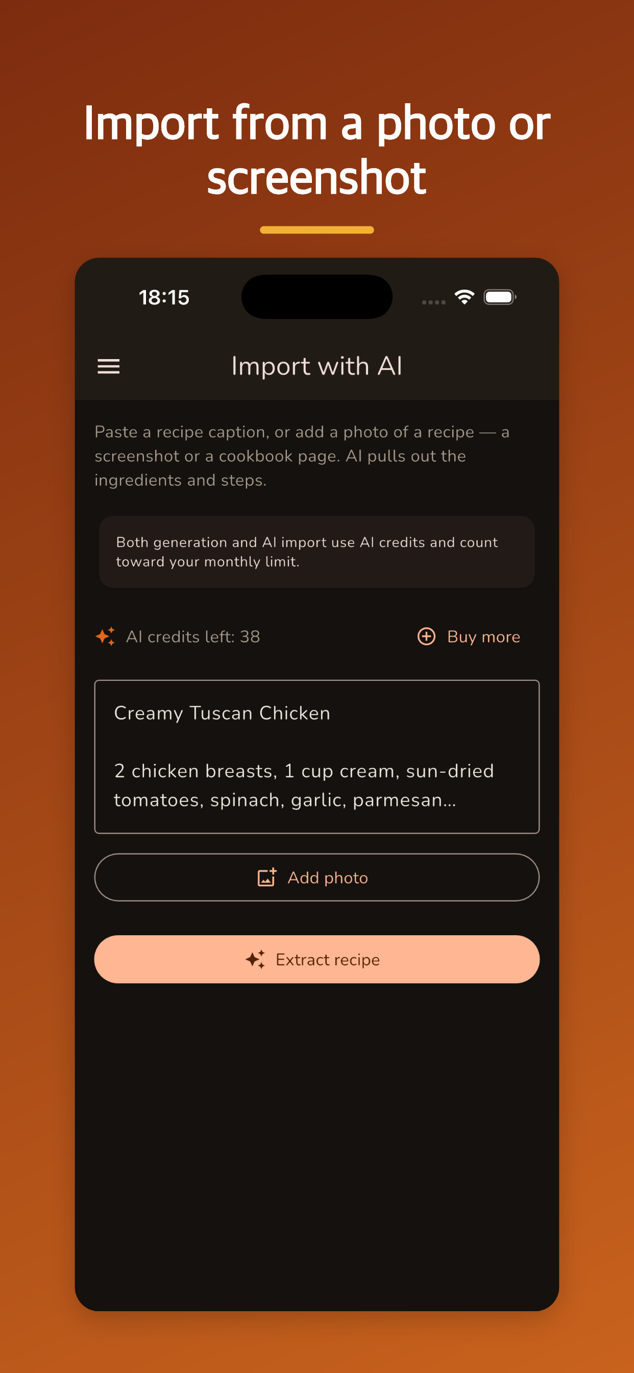 Krydda: Recipes & Meal Plan screenshot 6
