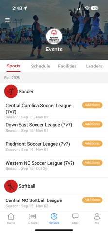 Special Olympics NC screenshot