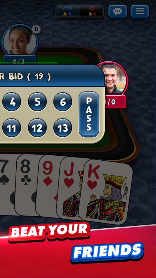#6. Spades Plus - Card Game (iOS) 由: Zynga Inc.