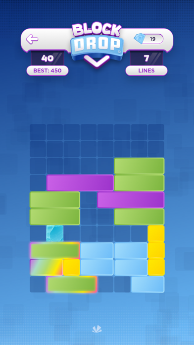 Screenshot #2 pour Block Drop - Relaxing Puzzle