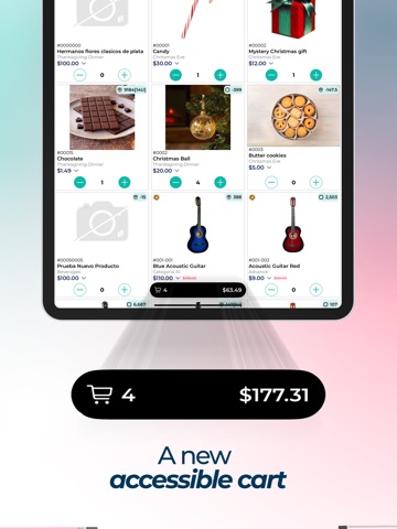 Listaso Sales iPad screenshot