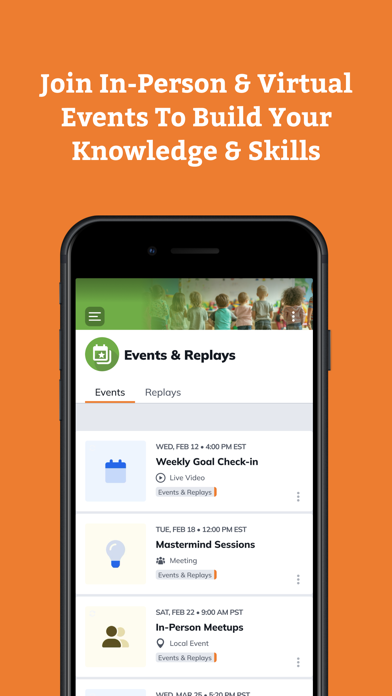 Early Learning Exchange iPhone screenshot 3 - Social Networking app