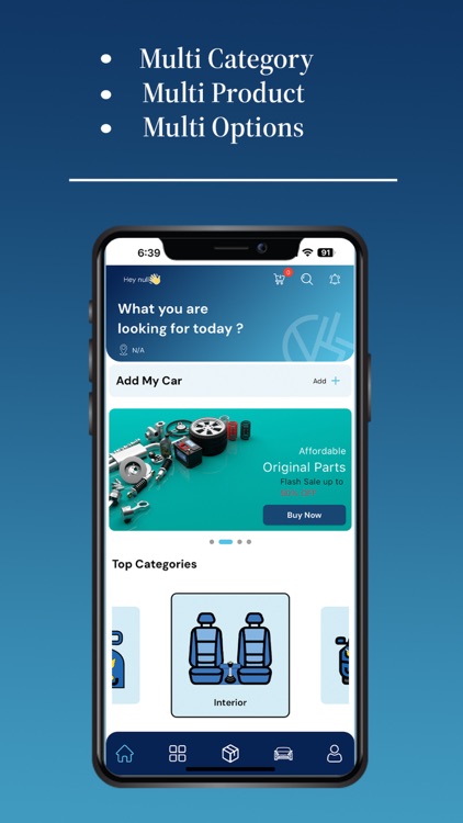 Creckk: A Car Accessories App