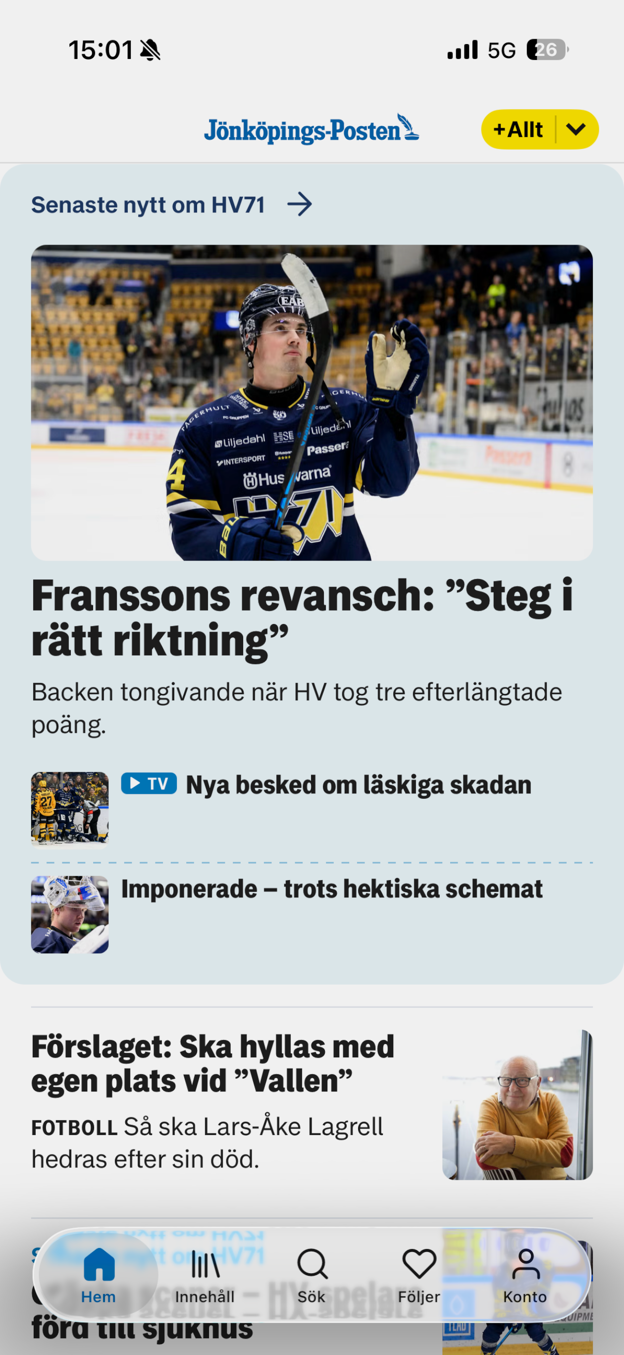 Jönköpings-Posten screenshot 3