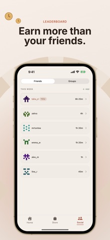 MinuteBank: Focus & App Lock Screenshot 5 of 7
