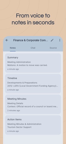 Autonote: AI Voice & Summary screenshot