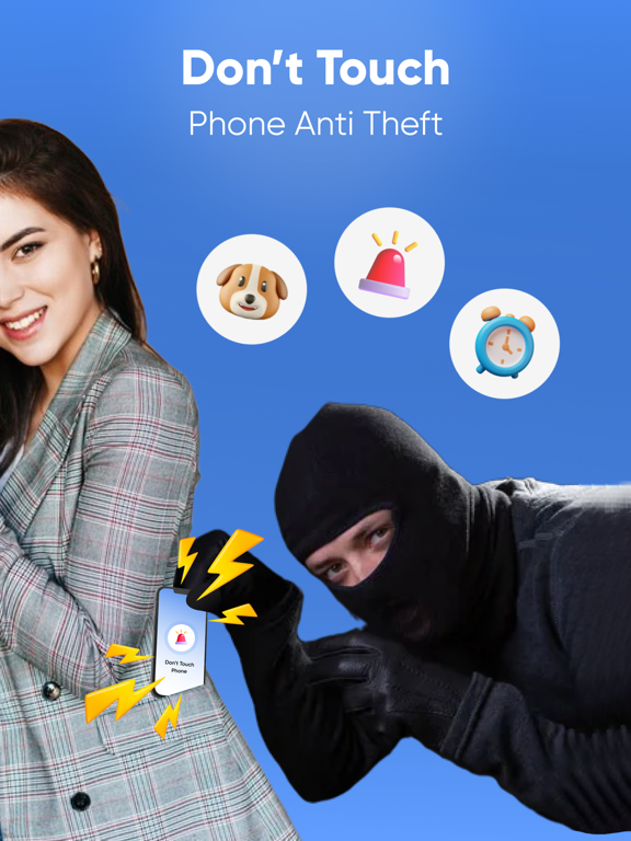 Screenshot #4 pour Don't touch my phone AntiTheft
