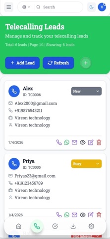 Fueldigi CRM Sales & Leads screenshot