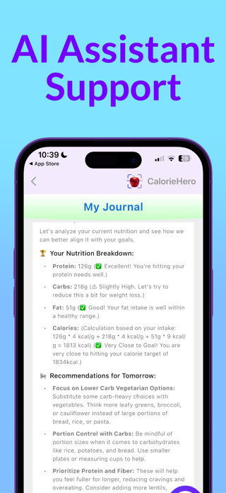 CalorieHero Screenshot 7 of 8
