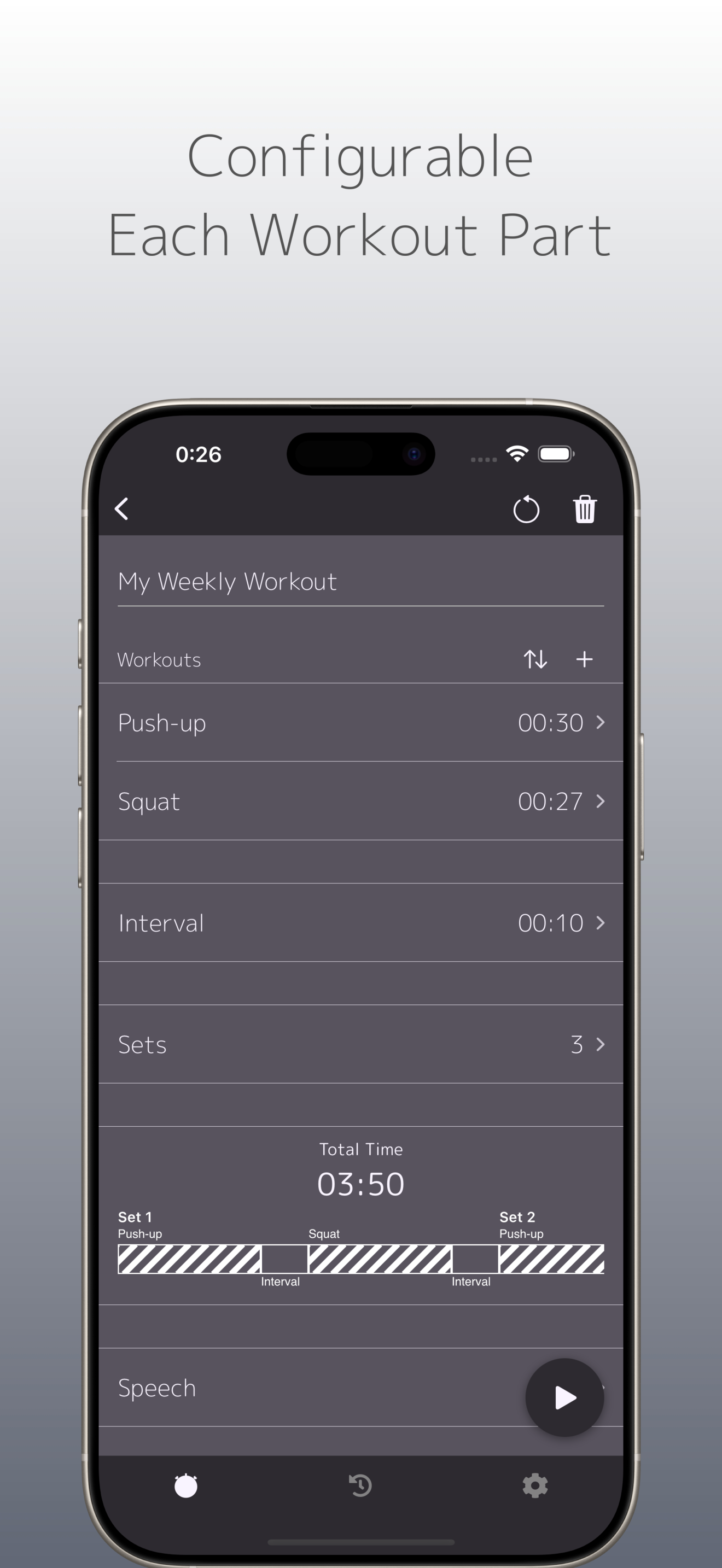 Workoutimer screenshot 4