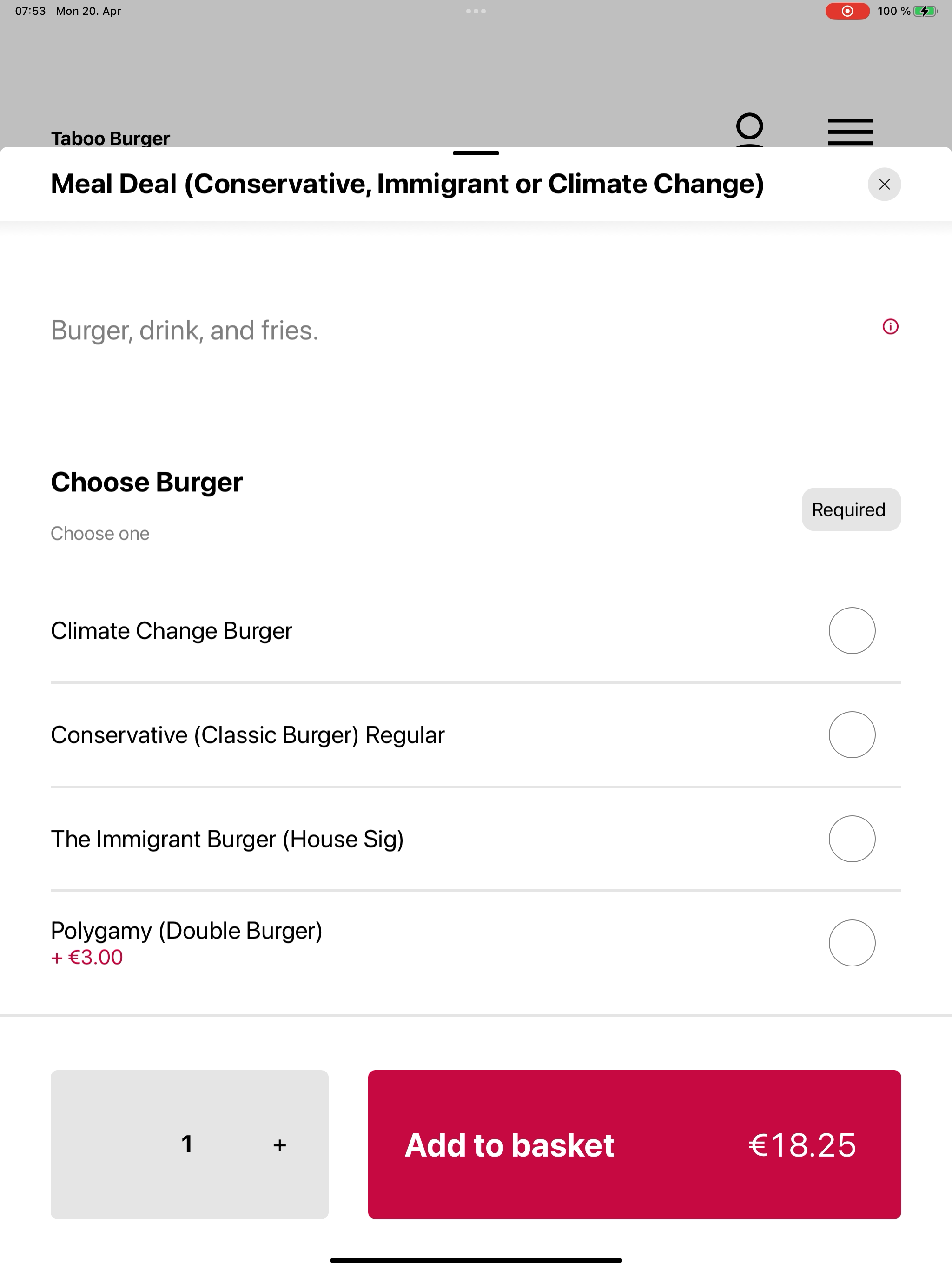 Taboo Burger screenshot 8
