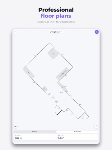 Room Planner: 3D AI Design iPad screenshot