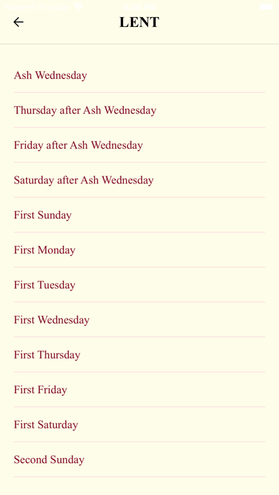 Mercy Prayerbook iPhone screenshot 5 - Book app
