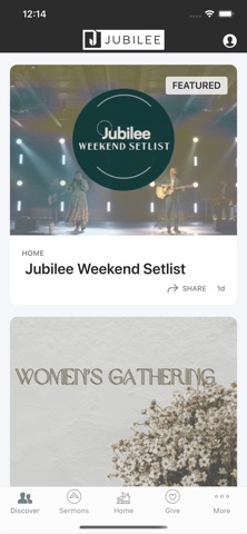 The Jubilee App Screenshot 1 of 4