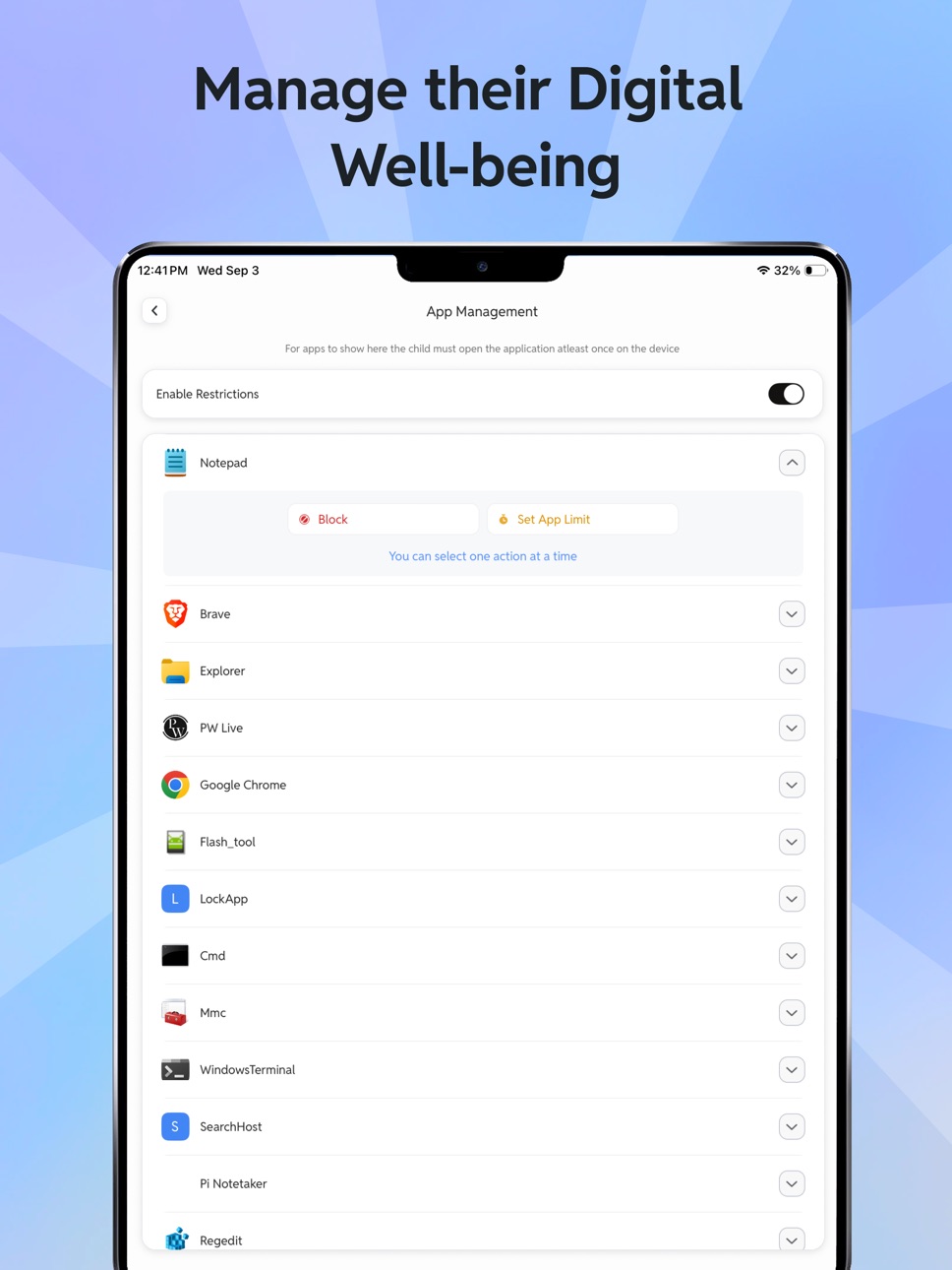 iPad screenshot