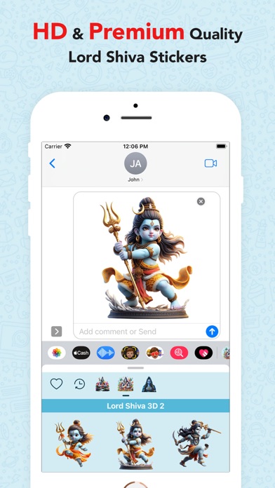 Screenshot 1 of Lord Shiva 3D App