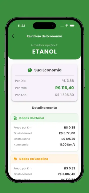 Consumo de Combustível screenshot 1