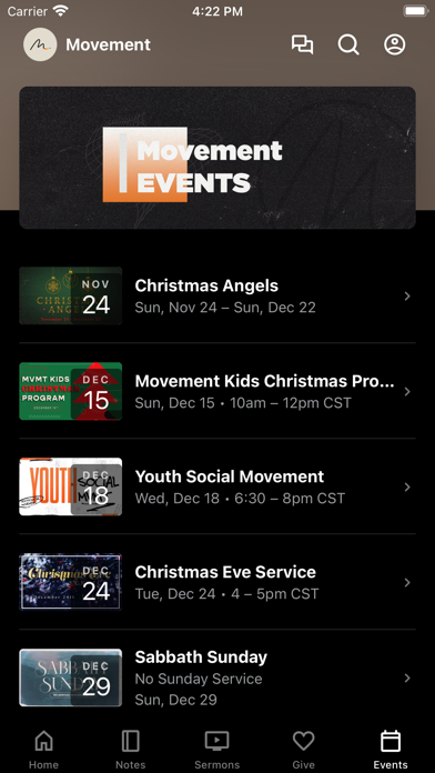 MovementApp Screenshot 4 - AppWisp.com MovementApp Screenshot 4 - AppWisp.com