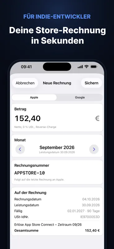 StoreRechnung screenshot 1 of 6