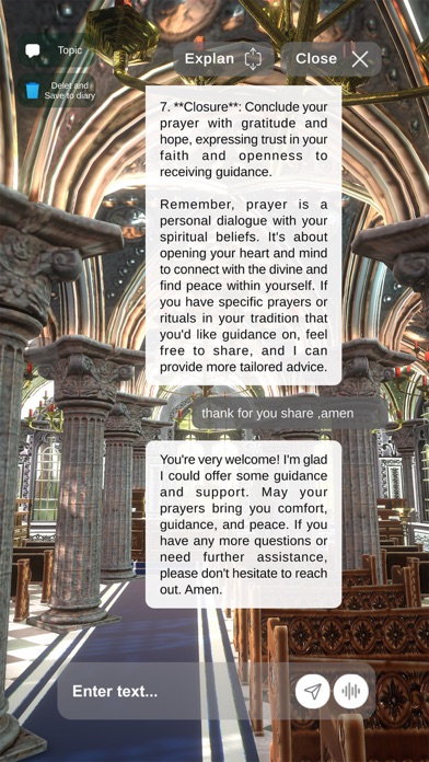 Church AI : Online Pray Screenshot
