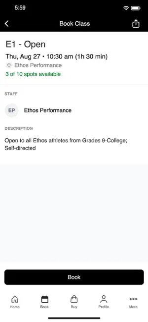 Ethos Performance screenshot 3
