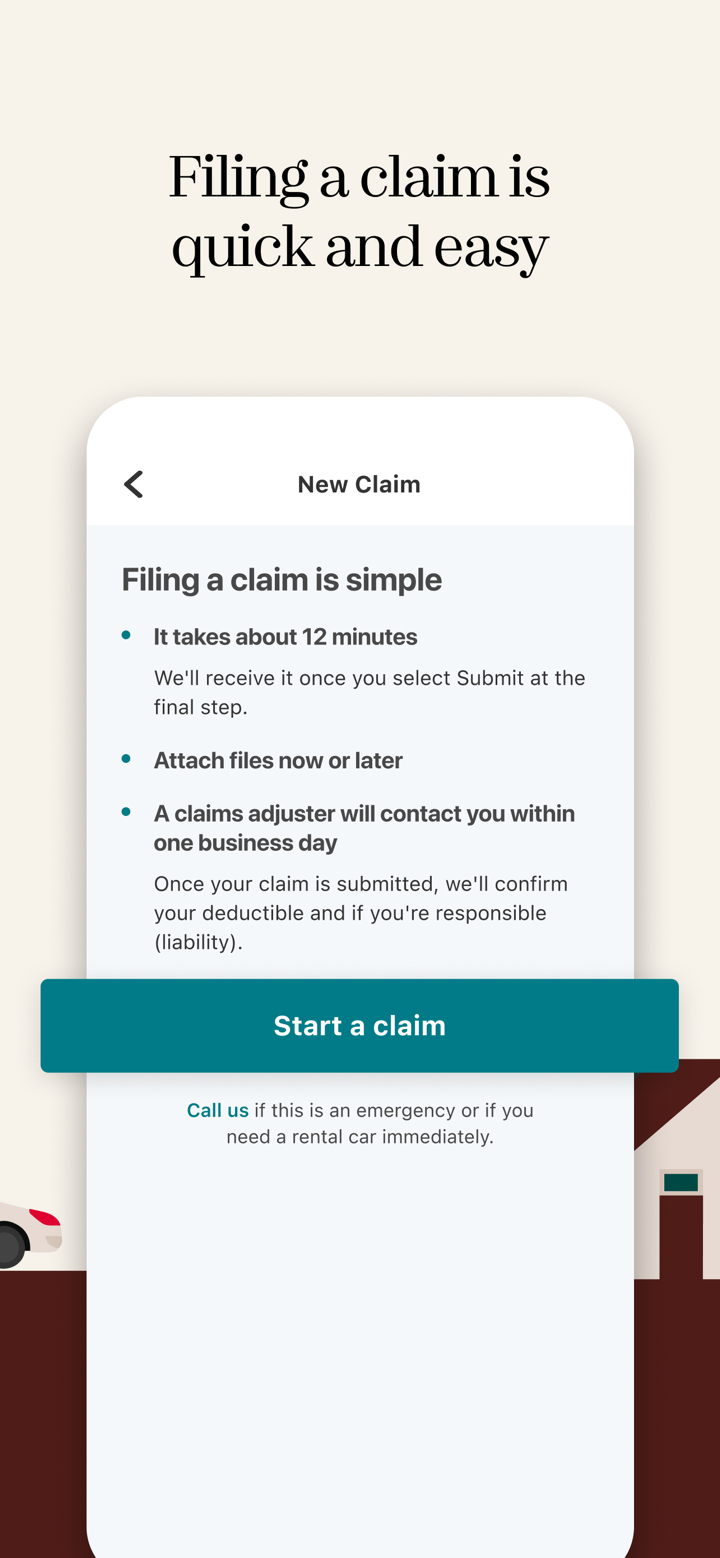 Intact Insurance: Mobile app screenshot 5
