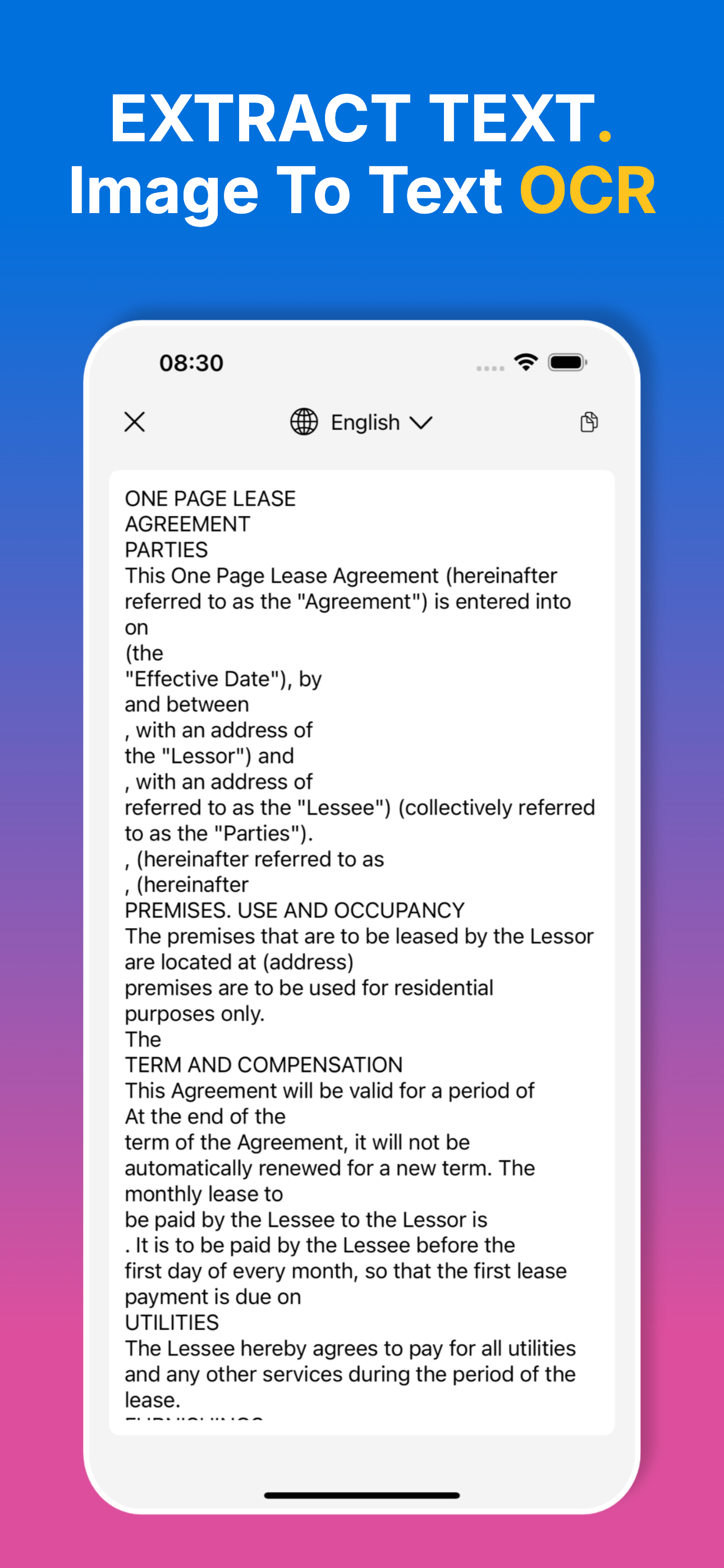 ScanPro: PDF Scanner & OCR screenshot 9