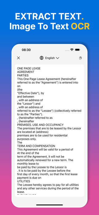 ScanPro: PDF Scanner & OCR Screenshot 9 of 9
