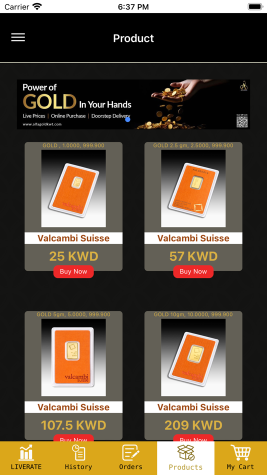 #3. Alfa United Gold (iOS) Podle: LOGIMAX TECHNOLOGIES PRIVATE LIMITED