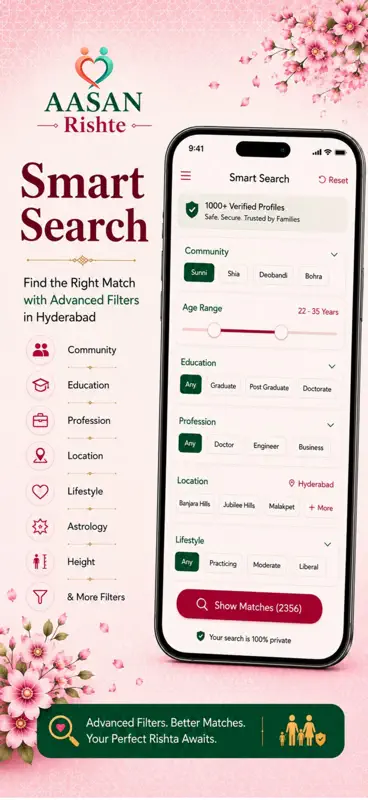Aasan rishte -Muslim Matrimony screenshot 3 of 8