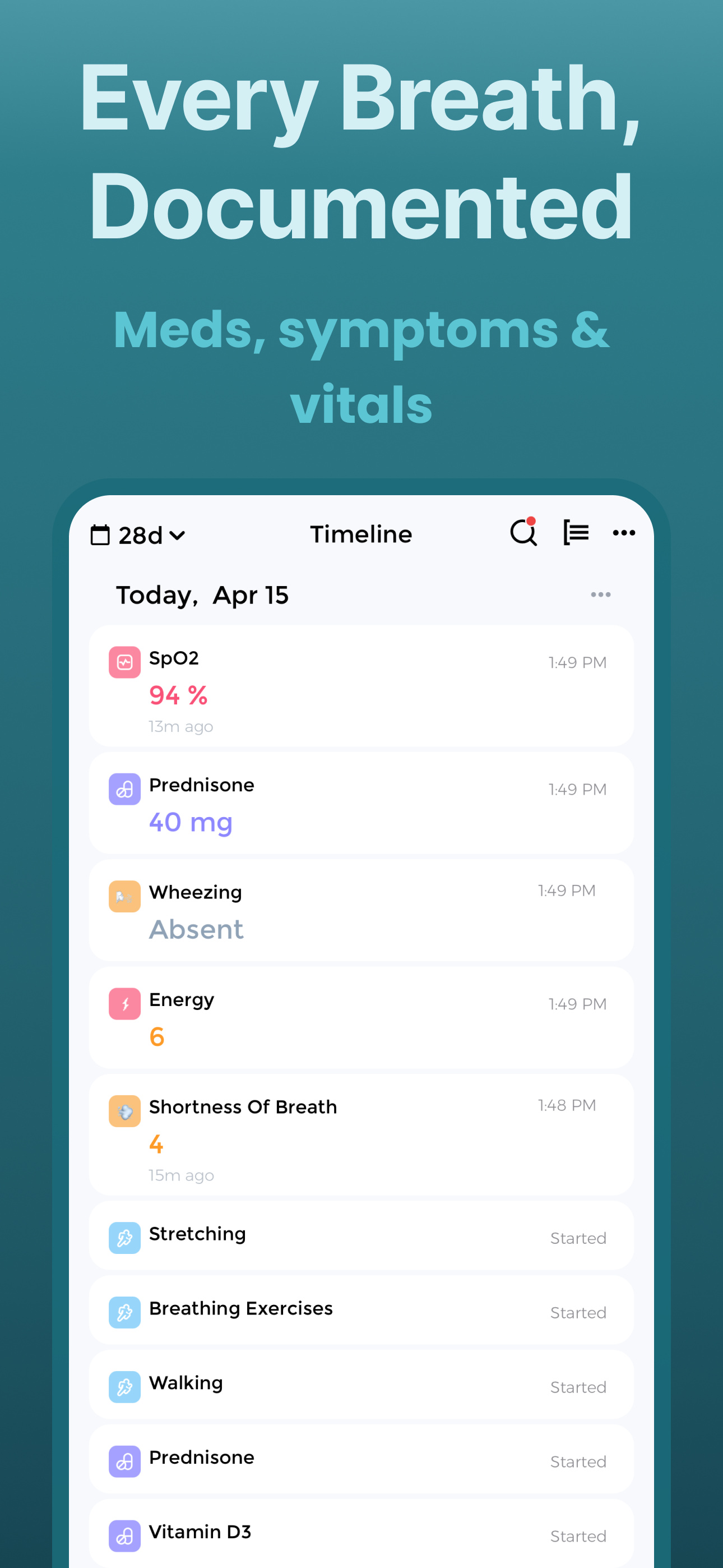 COPD Tracker screenshot 6
