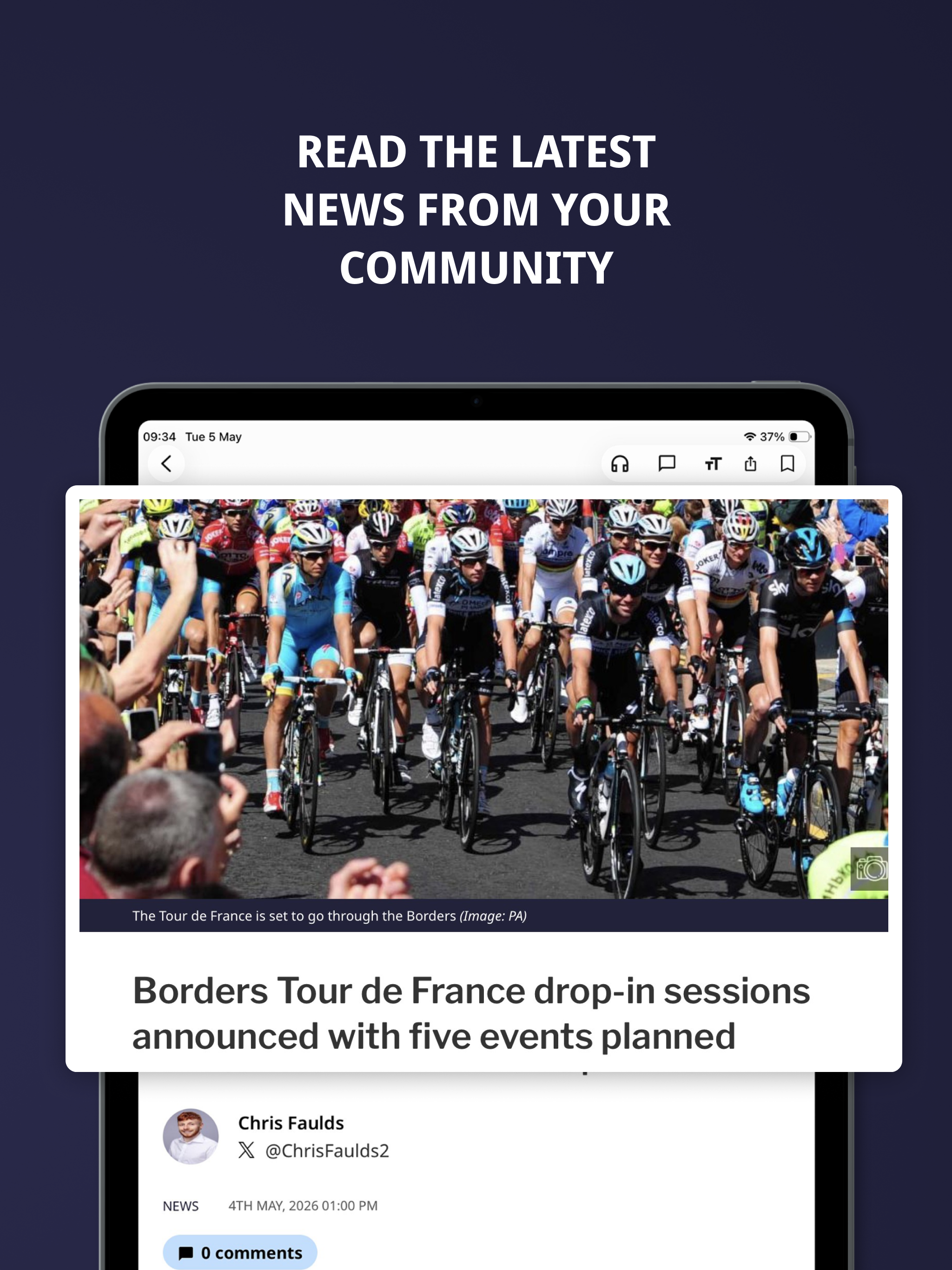 Border Telegraph screenshot 7