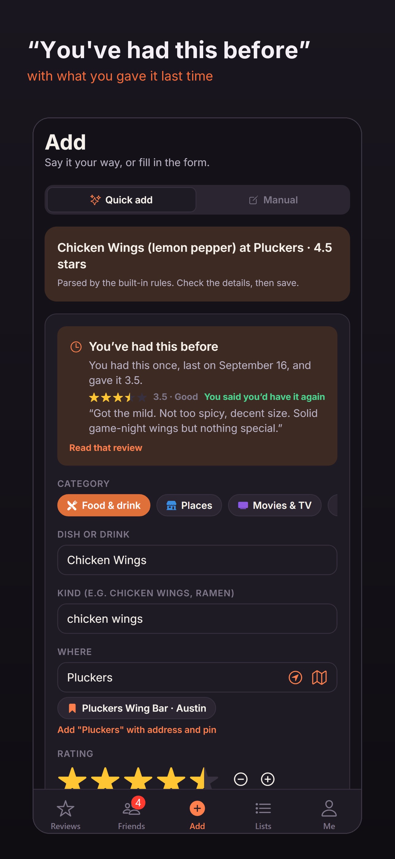 Screenshot 2 of Review Anything.
