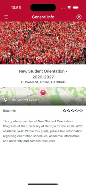 Welcome to UGA screenshot 2