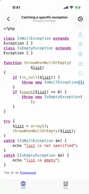 PHP Recipes: Code & SQL screenshot 3
