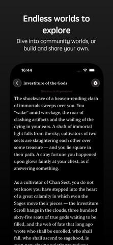 AI Rogue: Interactive Story iPhone screenshot