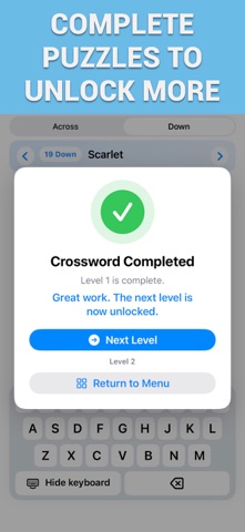 Classic Crossword Games Screenshot 3 of 4