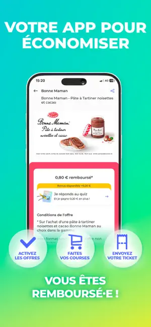 Coupon Network, promos courses iPhone screenshot 4
