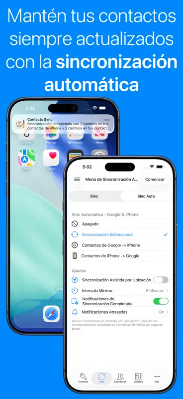 Sincronización Contactos Pro screenshot 4 of 10