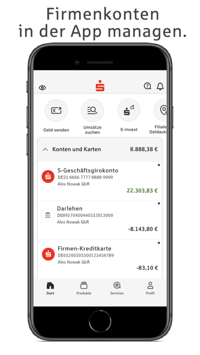 Sparkasse Business Screenshot
