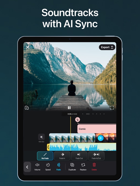 SnapCut: AI Video Editor Maker iPad screenshot 7 - Photo & Video app