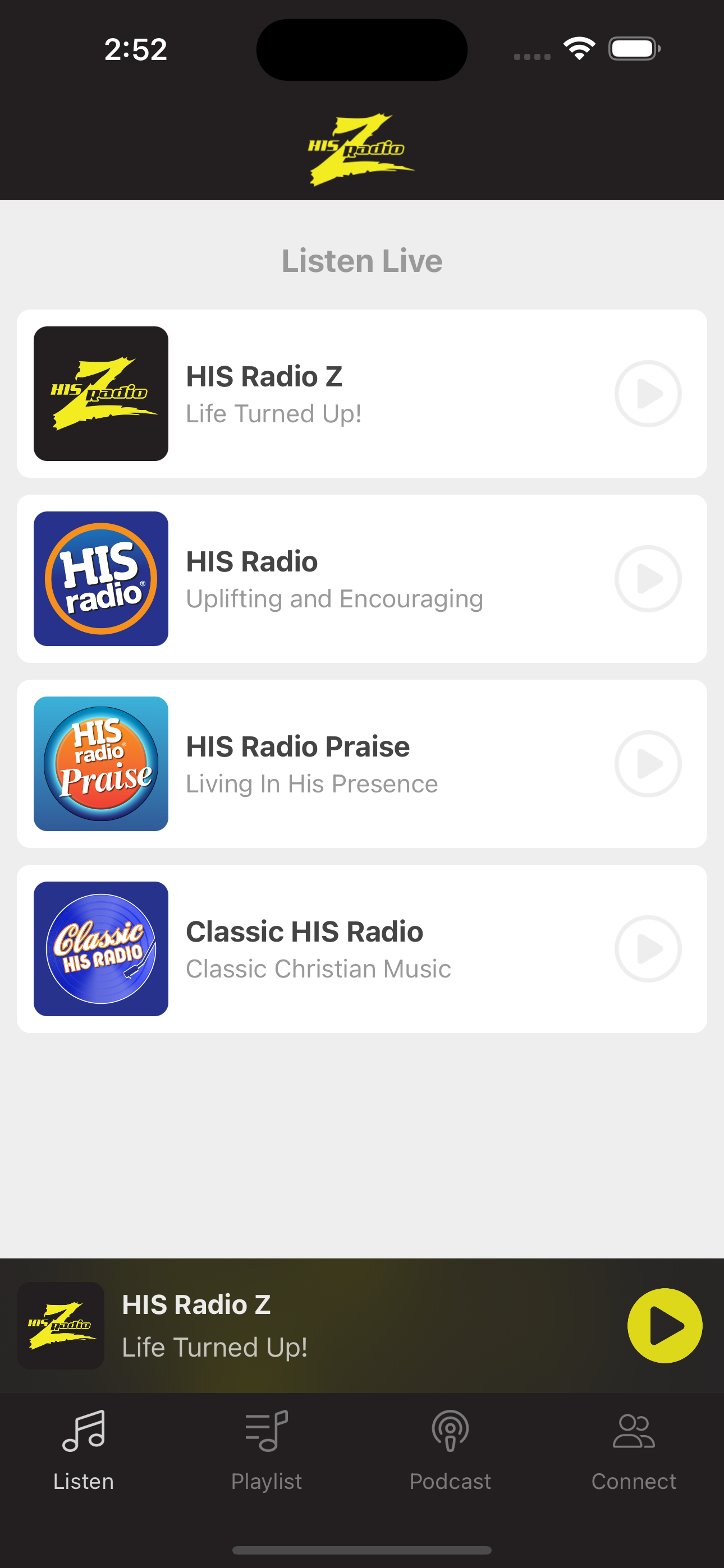 HIS Radio Z