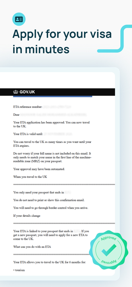 iVisa: ETA, eVisa, NZeTA, Visa screenshot 1
