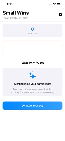 SmallWins Daily Screenshot 1 of 3