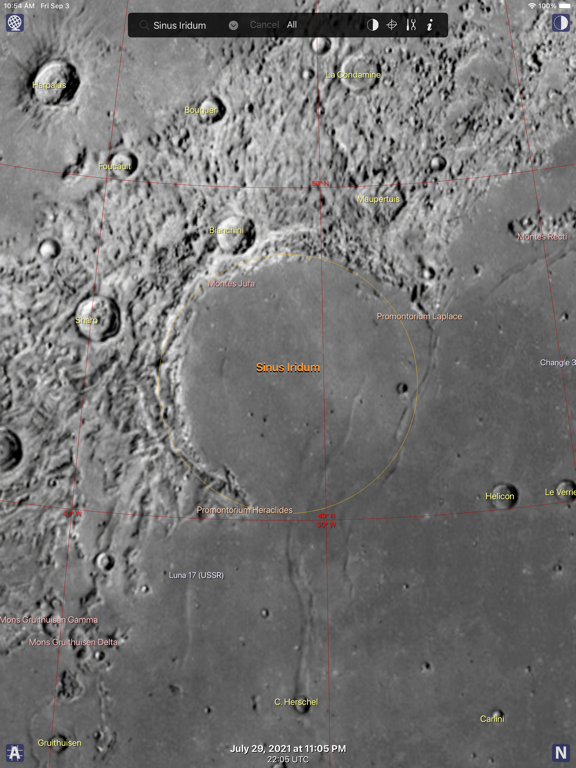 Screenshot #5 pour Moon Atlas